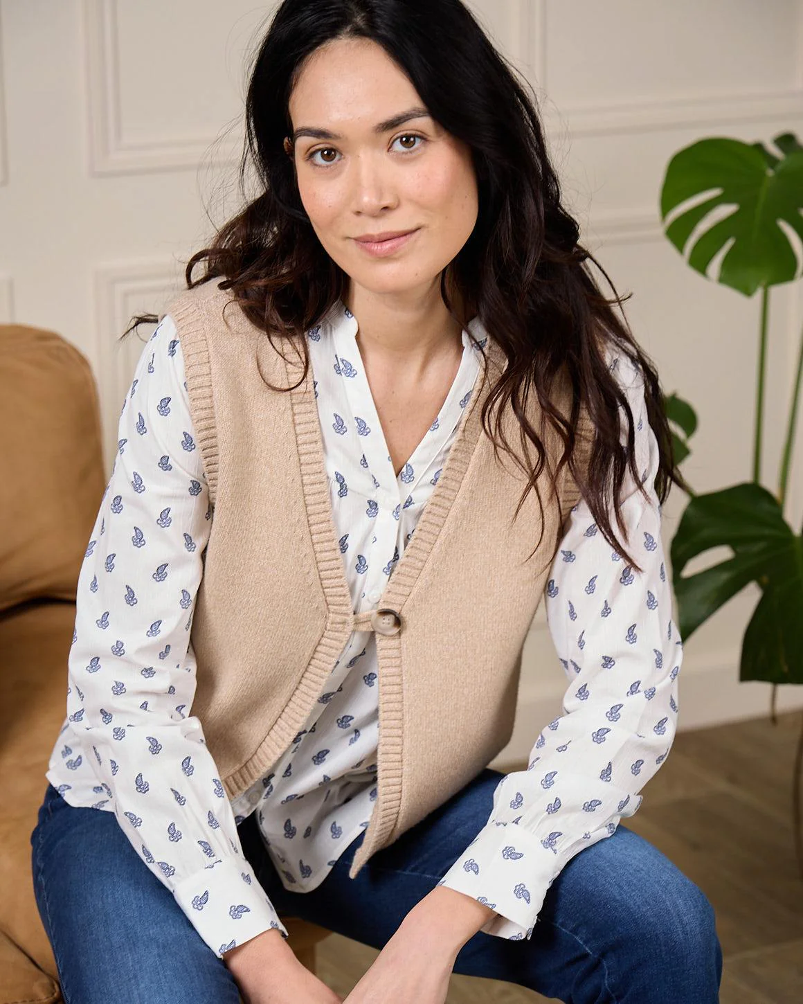 Cardigan sans manches - Image 5