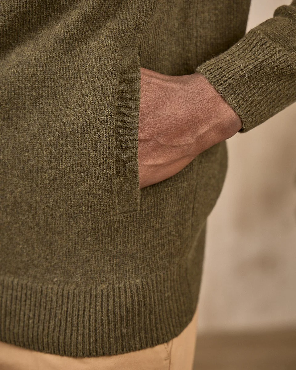 Cardigan zippé col montant - Image 4