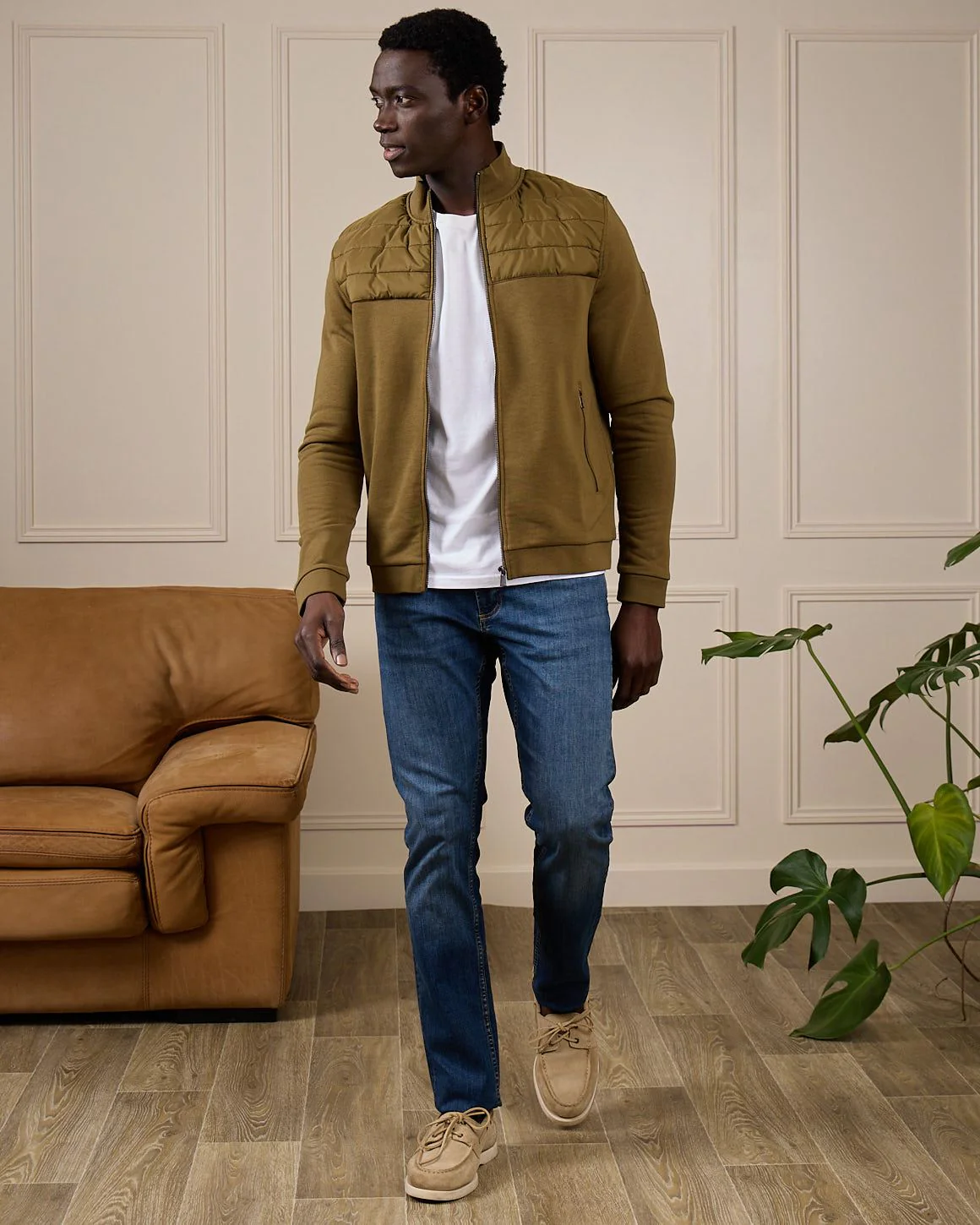 Cardigan bi-matières Gabino - Image 4