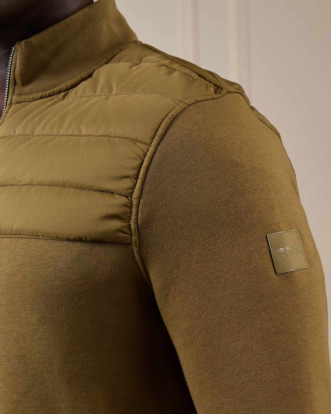 Cardigan bi-matières Gabino - Image 7