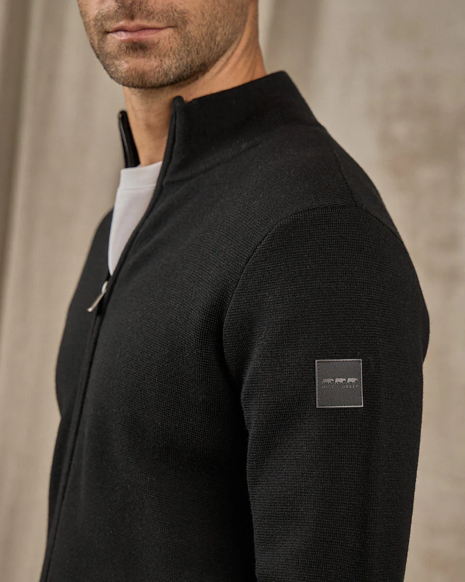 Cardigan zippé col montant - Image 6
