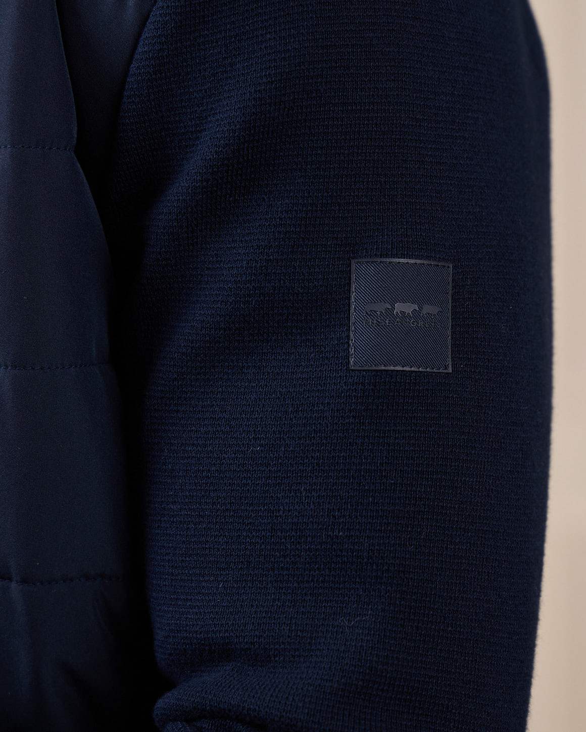 Cardigan bi-matières Gaspar - Image 7
