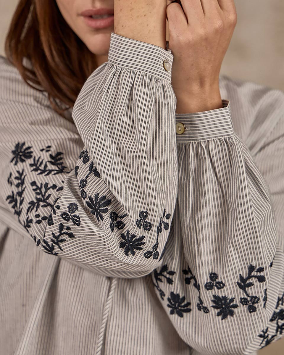 Chemise broderie Dakota - Image 2
