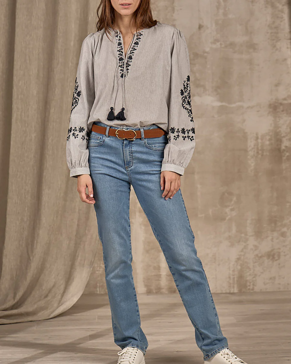 Chemise broderie Dakota - Image 4