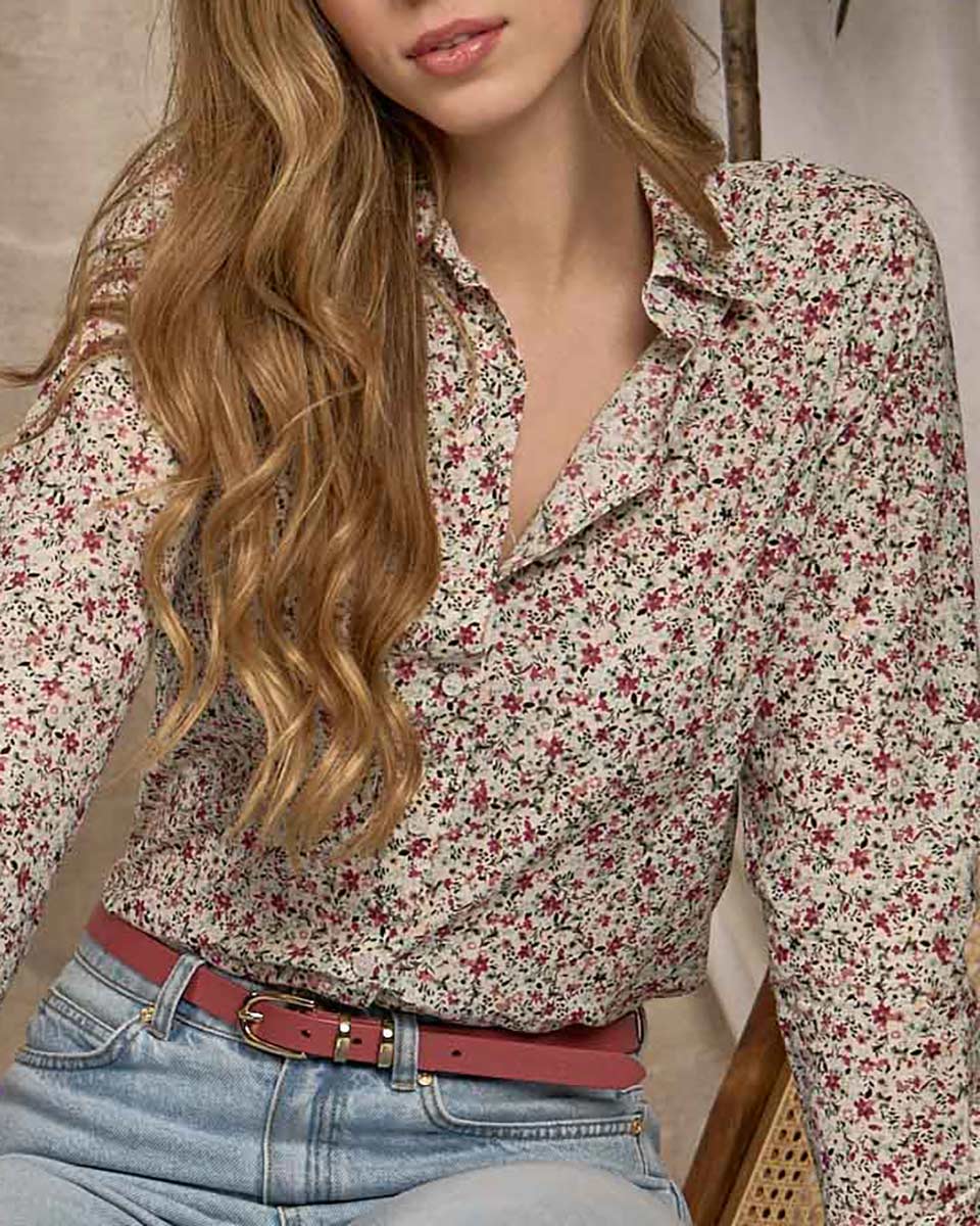 Chemise imprimée