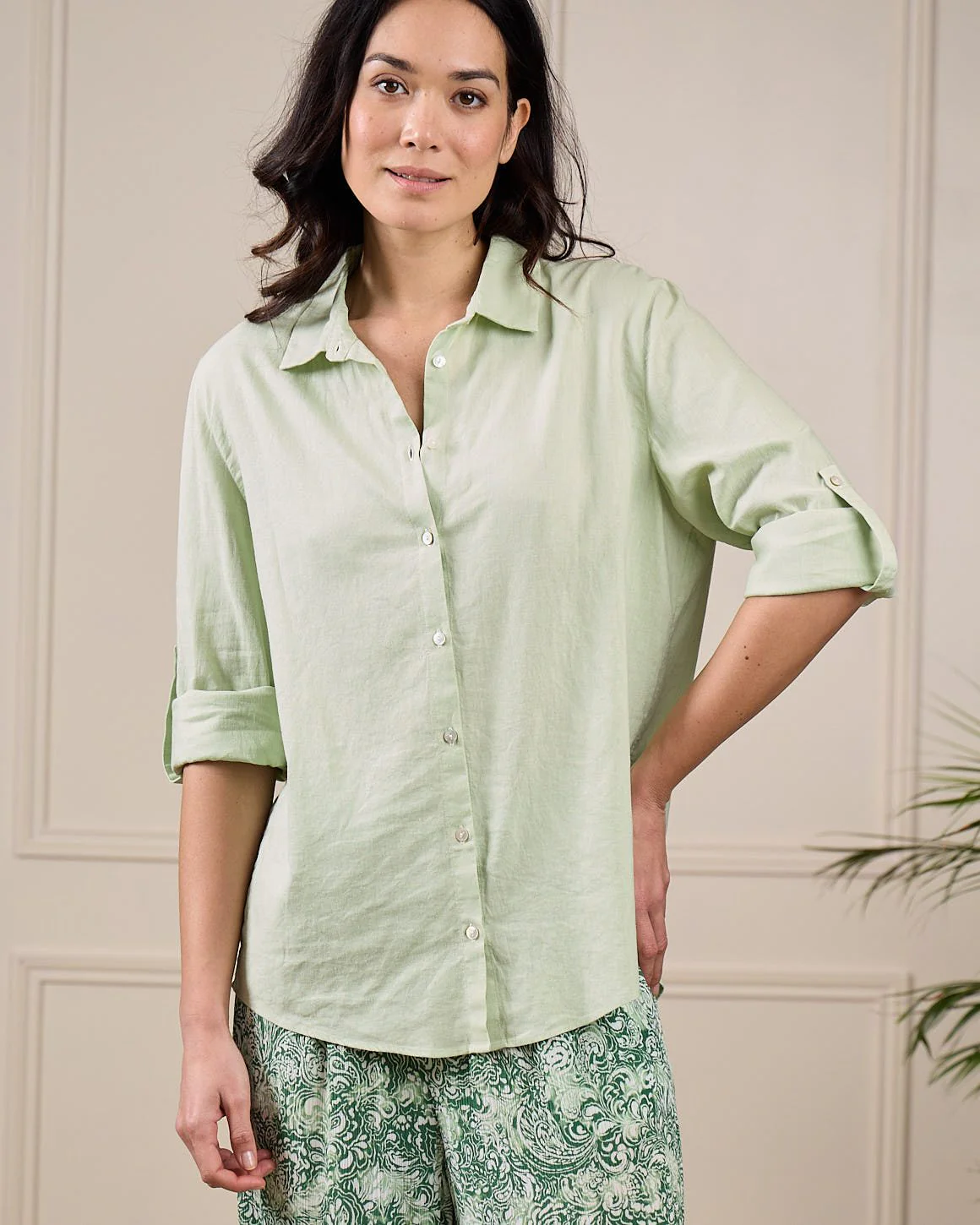 Chemise lin et viscose - Image 7