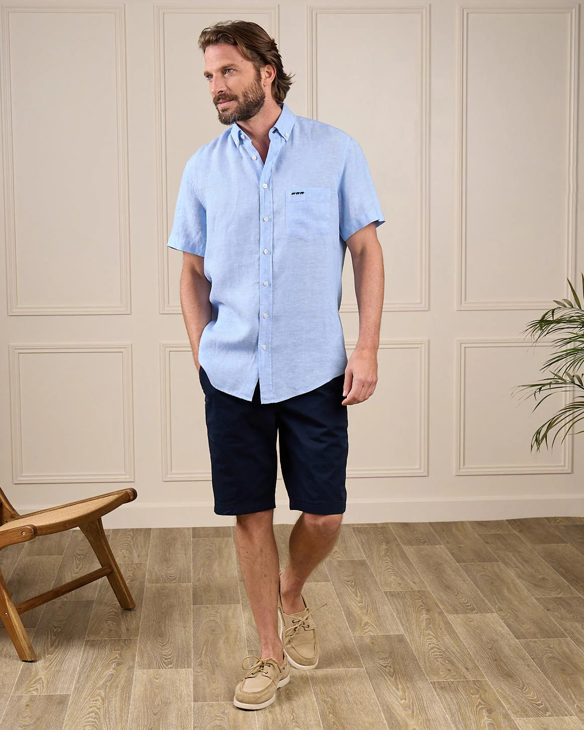 Chemise lin Giulio - Image 2