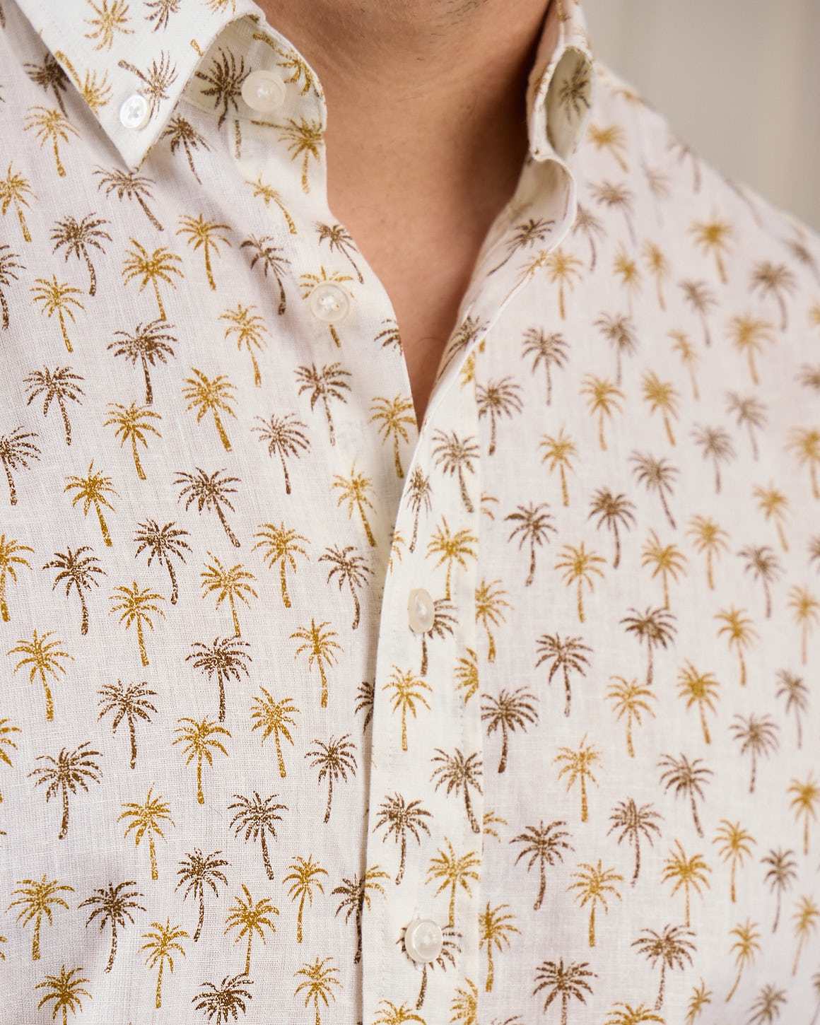 Chemise lin et coton - Image 4
