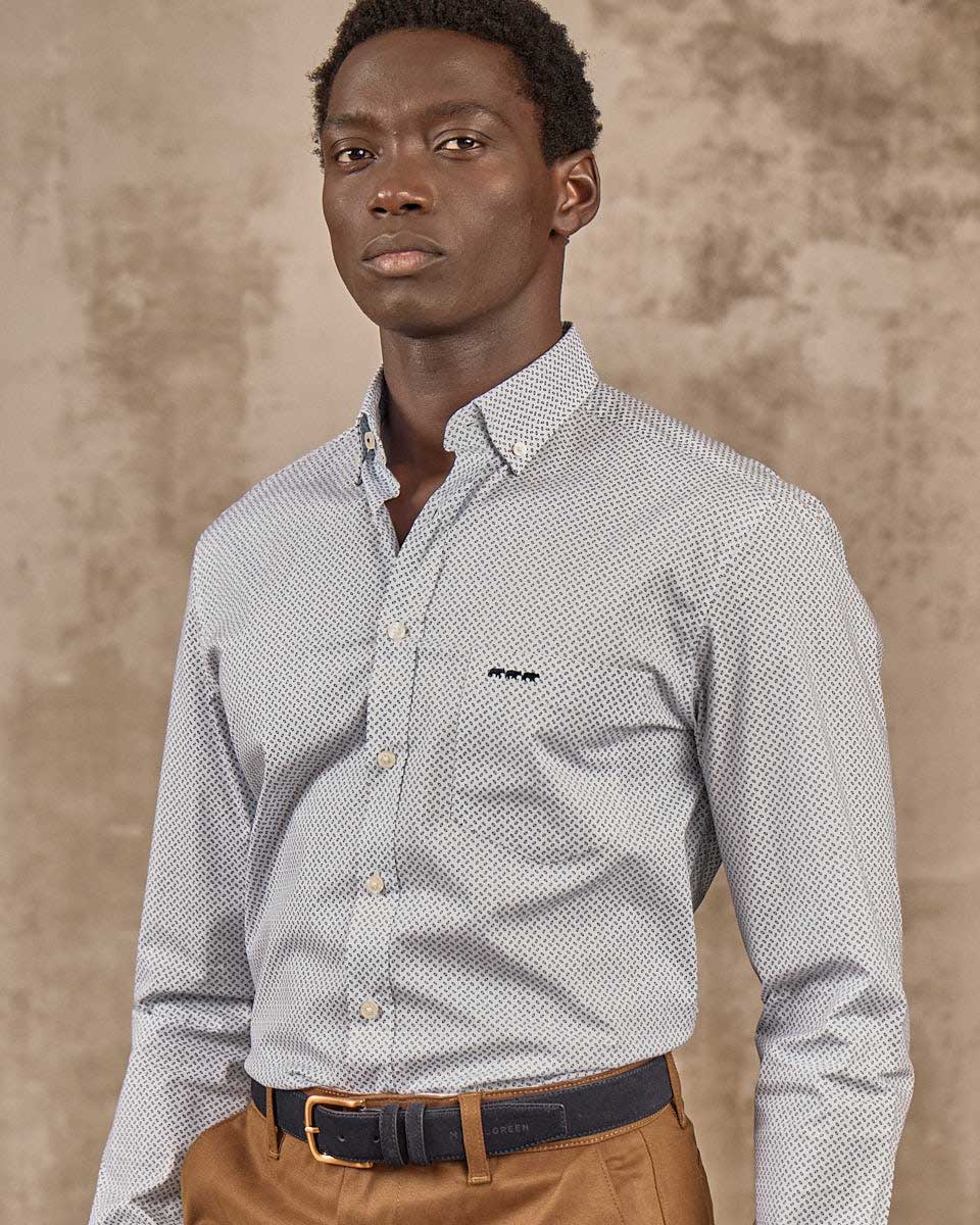 Chemise micro motifs - Image 3