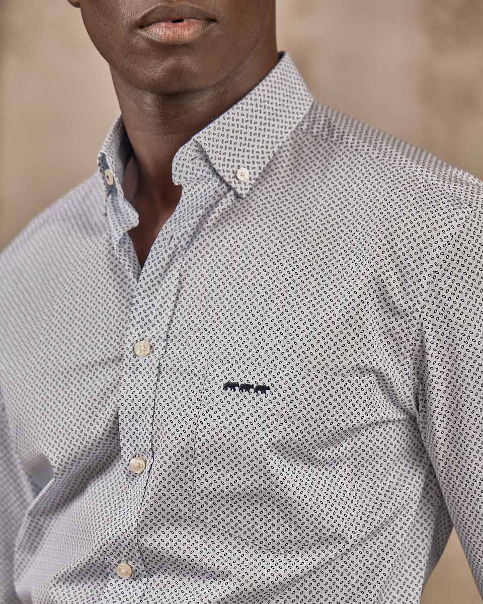 Chemise micro motifs - Image 4