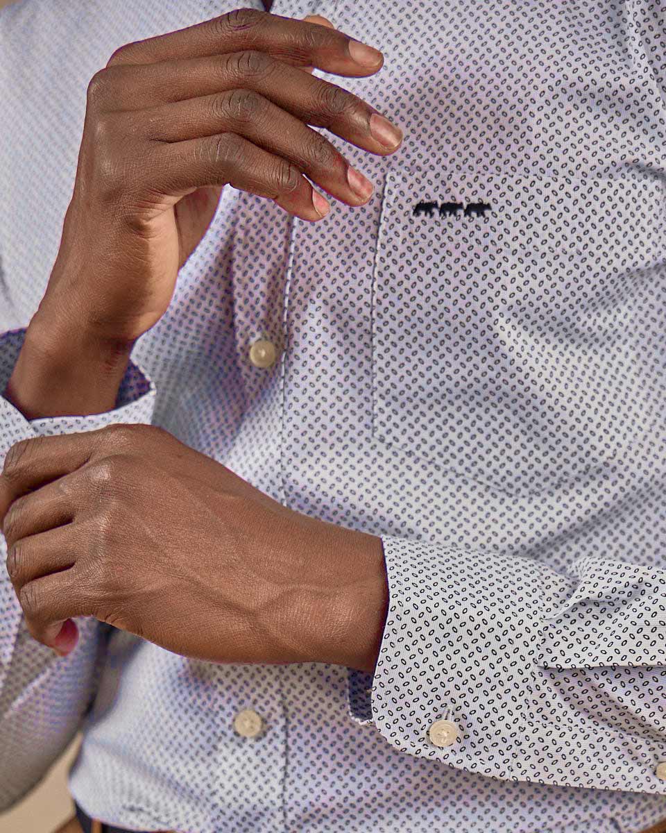 Chemise micro motifs - Image 5