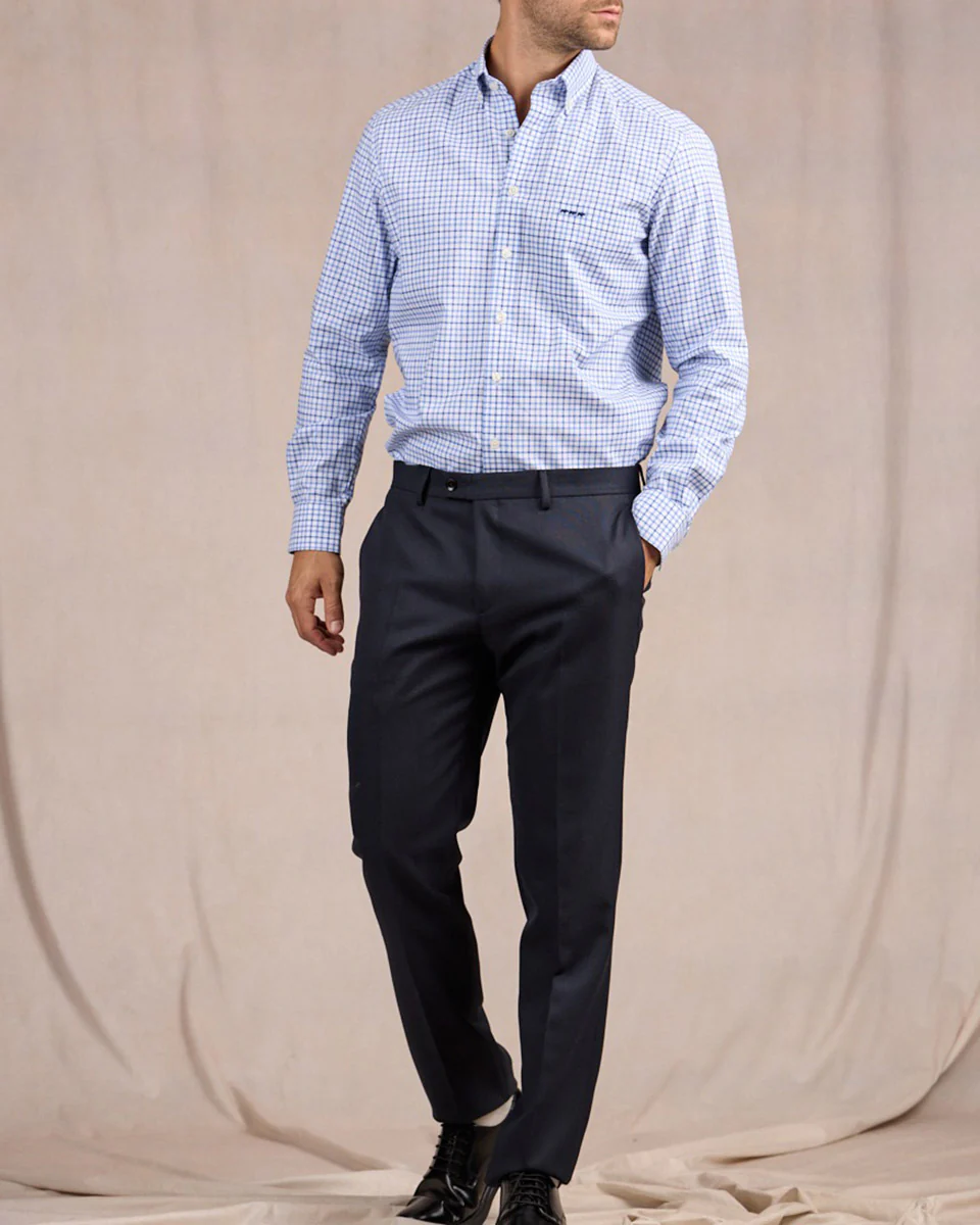 Chemise à carreaux