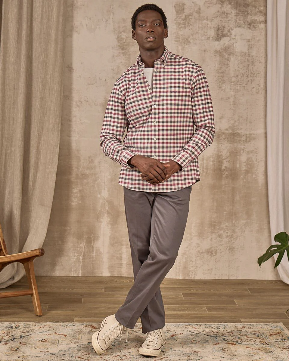 Chemise Elaine à carreaux - Image 6