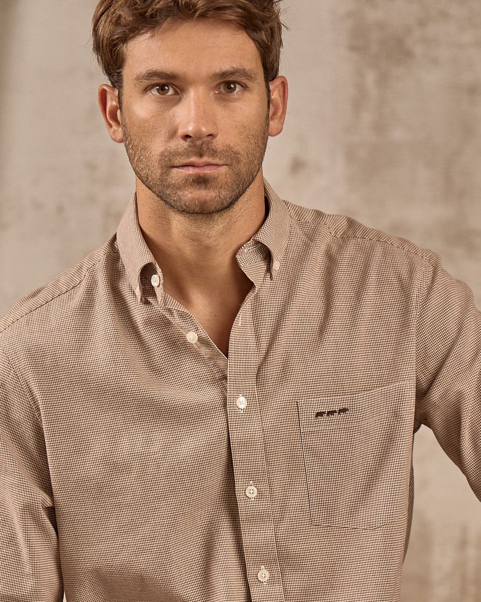 Chemise Elnora pied de poule - Image 5