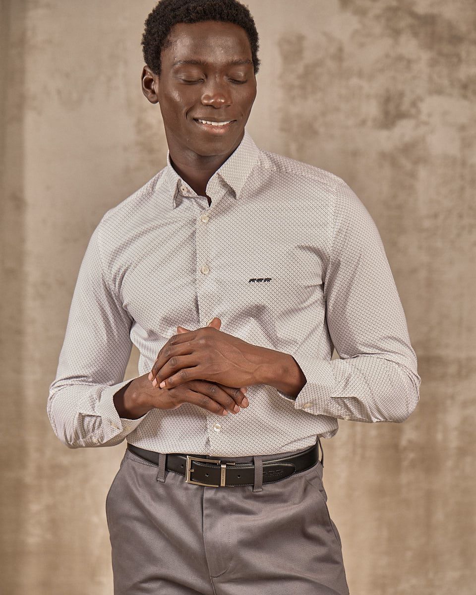Chemise micro motifs - Image 3