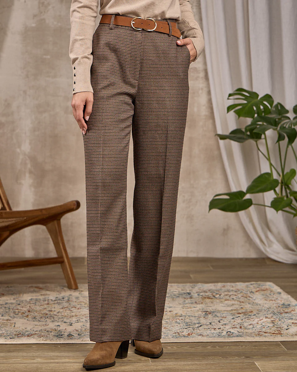 Pantalon pied-de-poule - Image 2