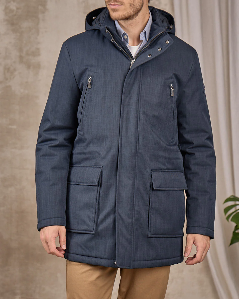 Parka effet tramé - Image 5