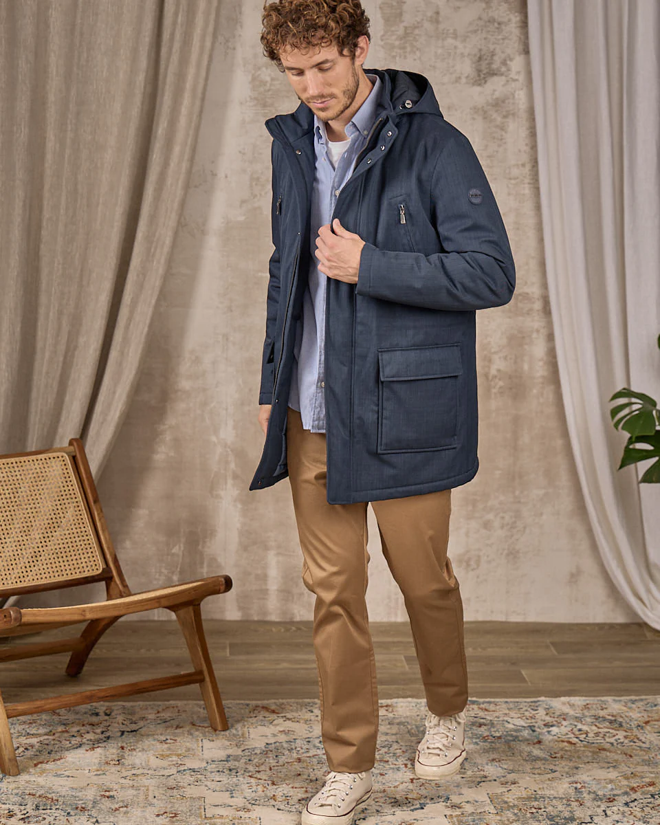 Parka effet tramé - Image 6