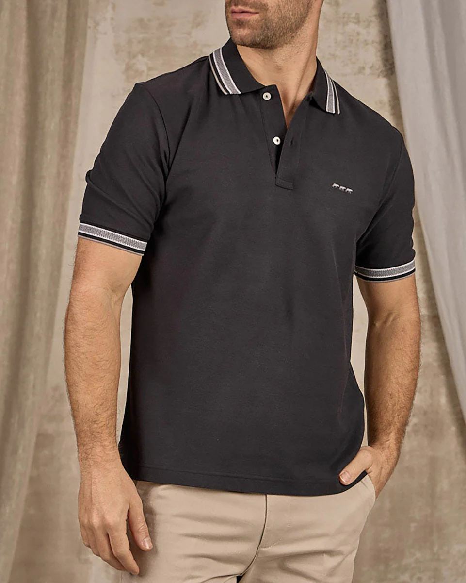 Polo col rayé