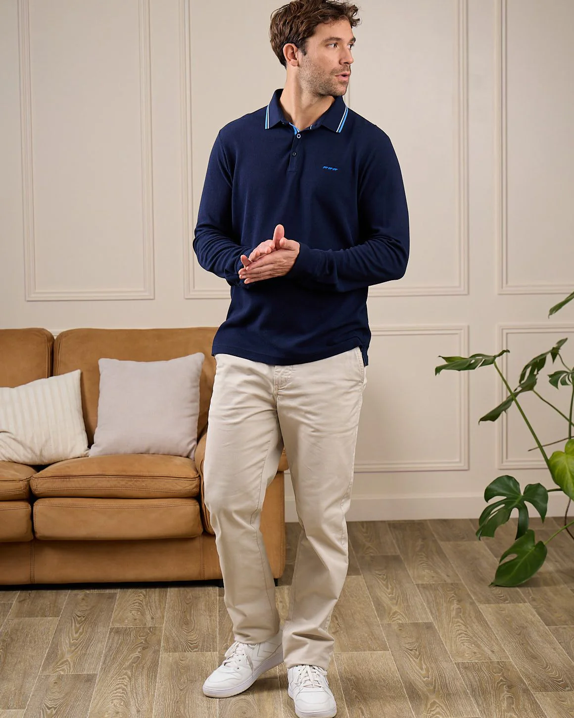 Polo manches longues George - Image 2