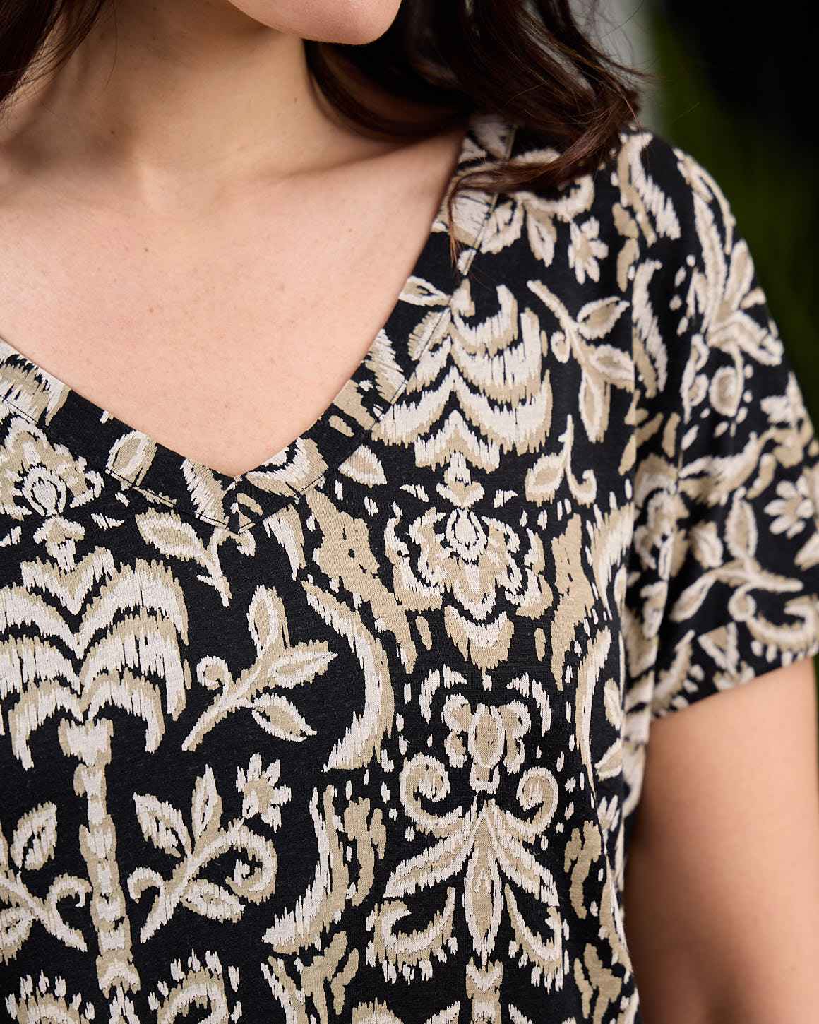T-shirt viscose et lin - Image 5