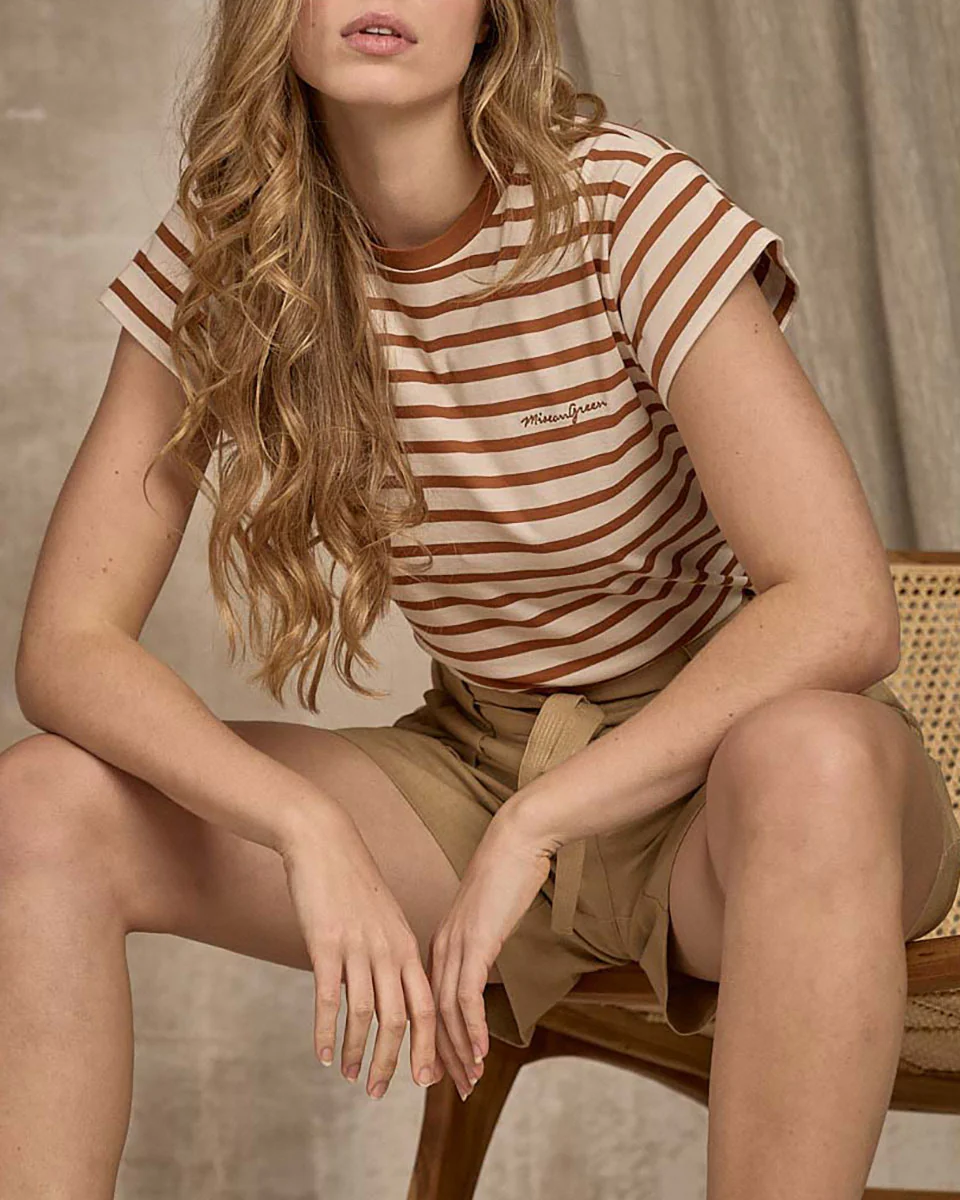 T-shirt rayé - Image 6
