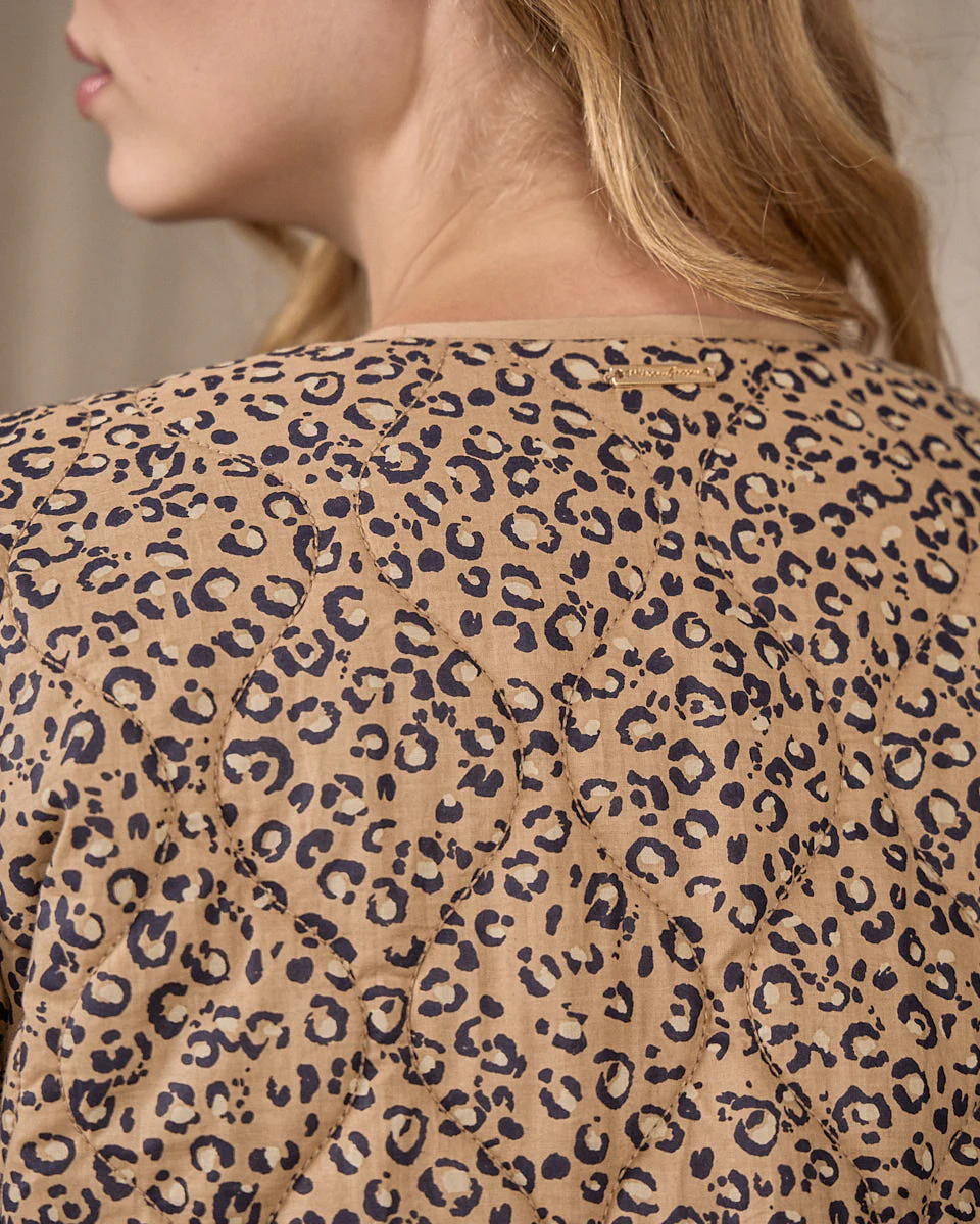 Veste matelassée léopard - Image 6